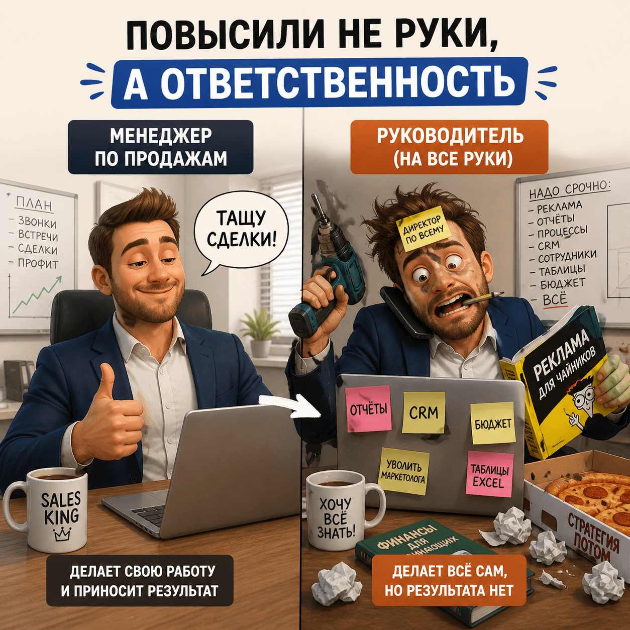 Вертикальный рост штата, как не допустить ошибки